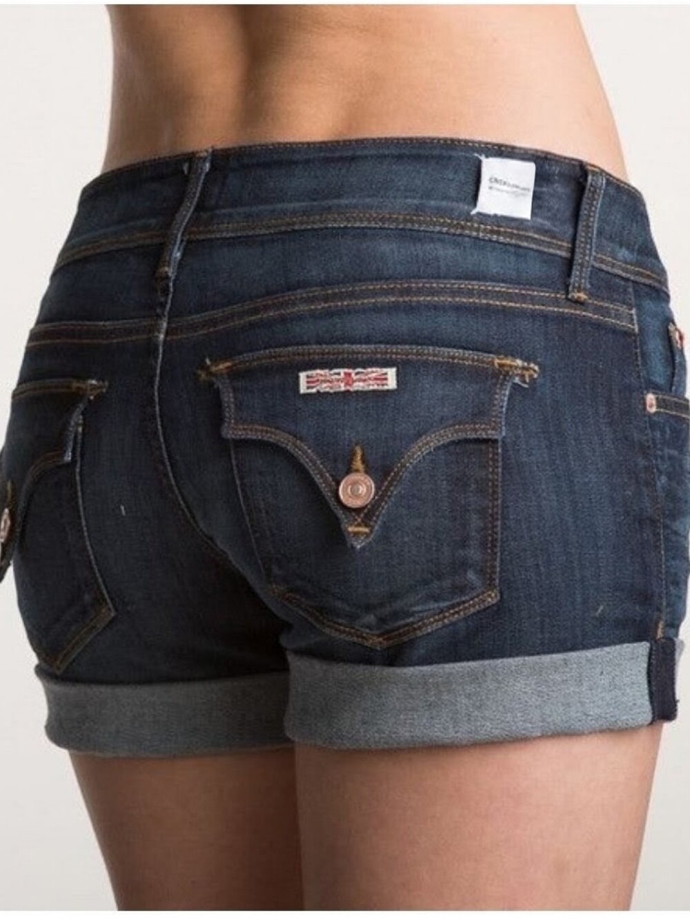 Hudson Cuffed Jean Shorts • Croxley • Size 0/ 24